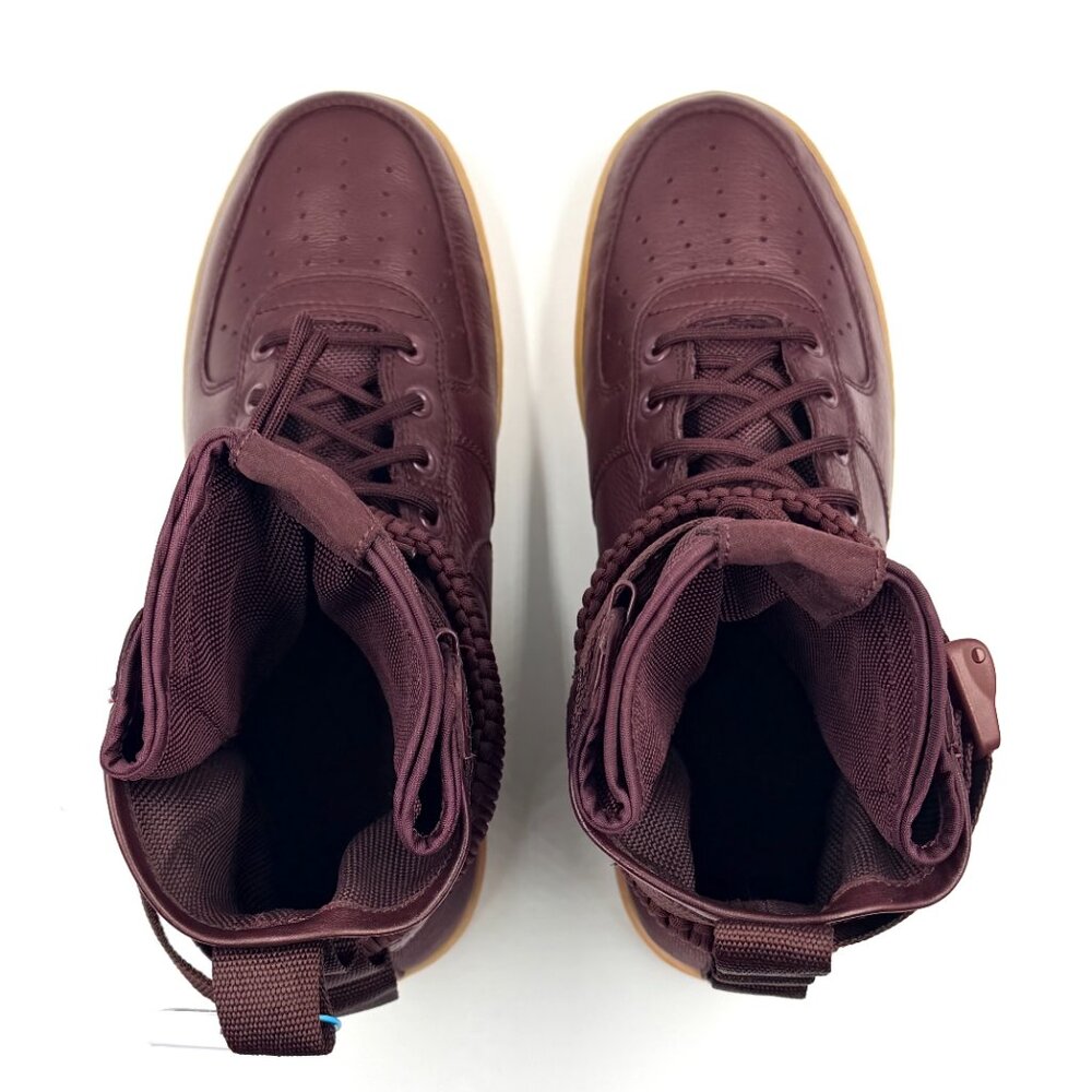 Nike SF Air Force 1 'Deep Burgundy' - Picture 5 of 12